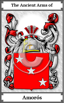Amorós Family Crest Download (JPG)  Book Plated - 150 DPI