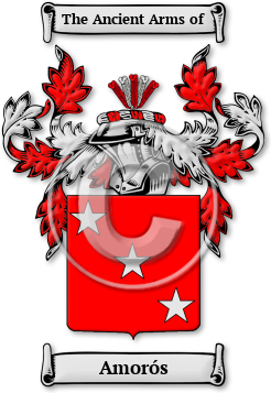Amorós Family Crest Download (jpg) Legacy Series - 150 DPI