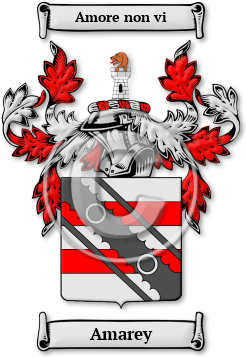 Amarey Family Crest Download (jpg) Legacy Series - 150 DPI