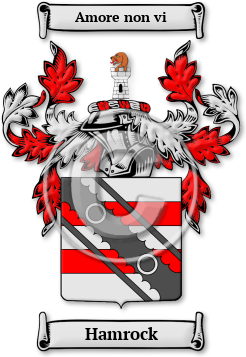 Hamrock Family Crest Download (JPG) Legacy Series - 600 DPI