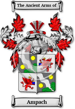 Ampach Family Crest Download (JPG) Legacy Series - 600 DPI