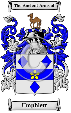 Umphlett Family Crest/Coat of Arms