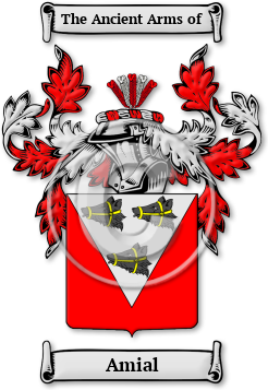 Amial Family Crest Download (jpg) Legacy Series - 150 DPI