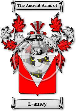 L-amey Family Crest Download (jpg) Legacy Series - 150 DPI