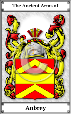 Anbrey Family Crest Download (JPG)  Book Plated - 150 DPI