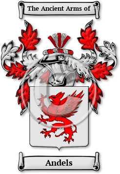 Andels Family Crest Download (jpg) Legacy Series - 150 DPI