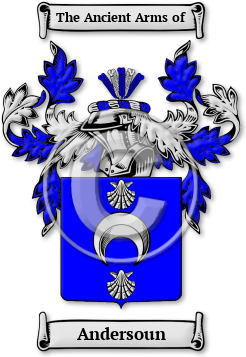 Andersoun Family Crest Download (JPG) Legacy Series - 600 DPI