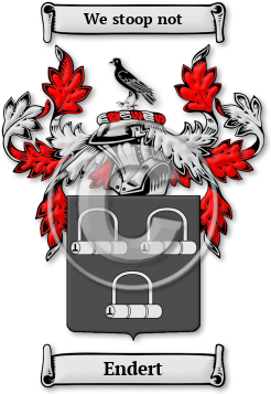 Endert Family Crest Download (jpg) Legacy Series - 150 DPI