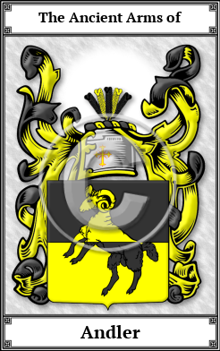 Andler Family Crest Download (JPG)  Book Plated - 150 DPI