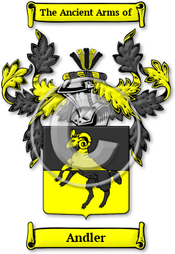 Andler Family Crest Download (jpg) Legacy Series - 150 DPI