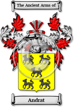 Andrat Family Crest Download (jpg) Legacy Series - 150 DPI