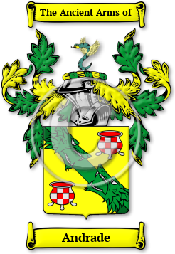 Andrade Family Crest Download (jpg) Legacy Series - 150 DPI
