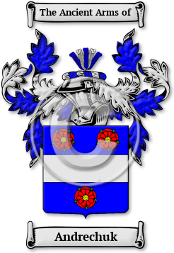 Andrechuk Family Crest Download (jpg) Legacy Series - 150 DPI