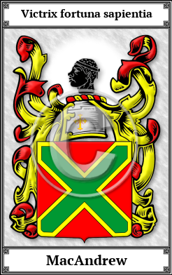 MacAndrew Family Crest Download (JPG)  Book Plated - 150 DPI