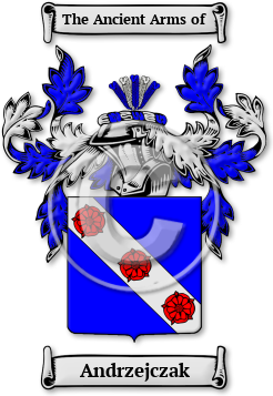 Andrzejczak Family Crest Download (jpg) Legacy Series - 150 DPI