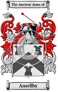 Ansellby Family Crest/Coat of Arms