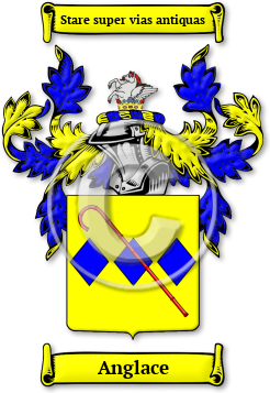Anglace Family Crest Download (JPG) Legacy Series - 600 DPI