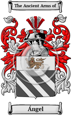 Ángel Family Crest/Coat of Arms