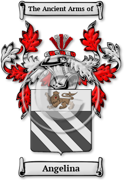 Angelina Family Crest Download (jpg) Legacy Series - 150 DPI