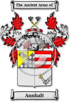 Annhalt Family Crest Download (jpg) Legacy Series - 150 DPI