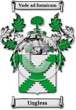 Ungless Family Crest Download (jpg) Legacy Series - 150 DPI