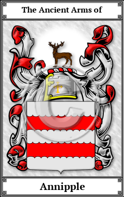 Annipple Family Crest Download (JPG)  Book Plated - 150 DPI