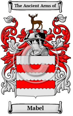 Mabel Family Crest Download (JPG) Heritage Series - 600 DPI