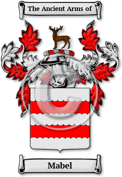 Mabel Family Crest Download (jpg) Legacy Series - 150 DPI