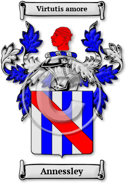 Annessley Family Crest Download (JPG) Legacy Series - 300 DPI