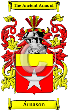 Árnason Family Crest/Coat of Arms