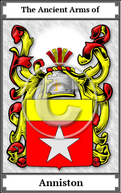 Anniston Family Crest Download (JPG) Book Plated - 600 DPI