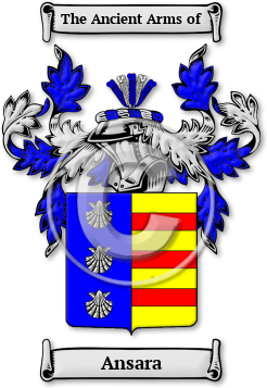 Ansara Family Crest Download (jpg) Legacy Series - 150 DPI