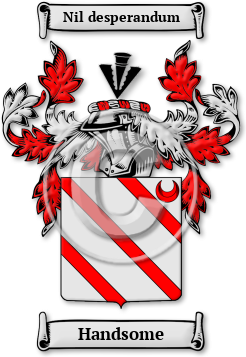 Handsome Family Crest Download (jpg) Legacy Series - 150 DPI