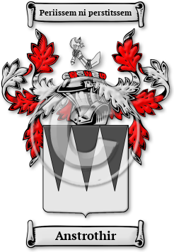 Anstrothir Family Crest Download (jpg) Legacy Series - 150 DPI
