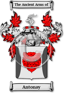 Antonay Family Crest Download (JPG) Legacy Series - 600 DPI
