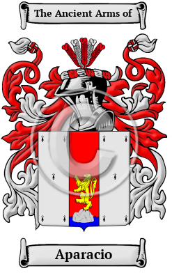 Aparacio Family Crest Download (JPG) Heritage Series - 600 DPI
