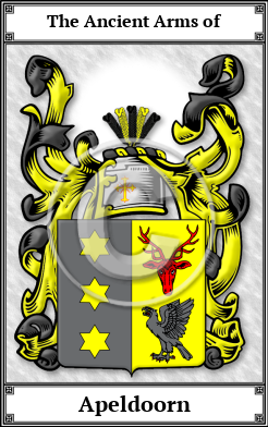 Apeldoorn Family Crest Download (JPG)  Book Plated - 150 DPI