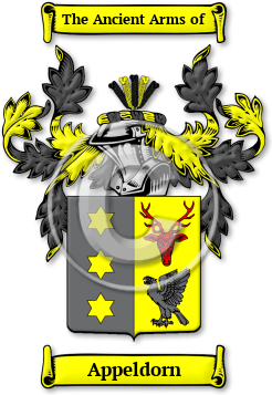 Appeldorn Family Crest Download (jpg) Legacy Series - 150 DPI