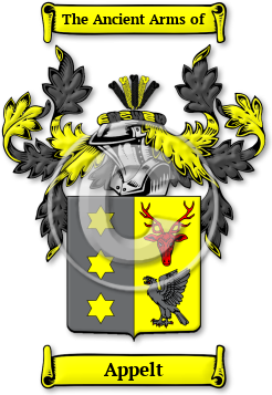 Appelt Family Crest Download (jpg) Legacy Series - 150 DPI