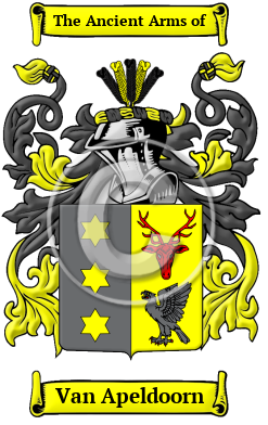 Van Apeldoorn Family Crest/Coat of Arms