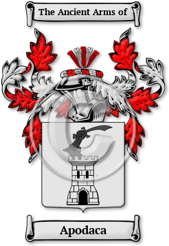 Apodaca Family Crest Download (JPG) Legacy Series - 600 DPI