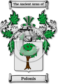 Polonis Family Crest Download (jpg) Legacy Series - 150 DPI