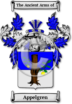 Appelgren Family Crest Download (jpg) Legacy Series - 150 DPI