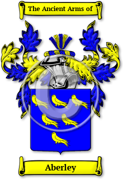 Aberley Family Crest Download (jpg) Legacy Series - 150 DPI