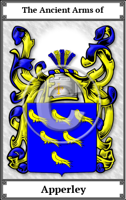 Apperley Family Crest Download (JPG)  Book Plated - 150 DPI