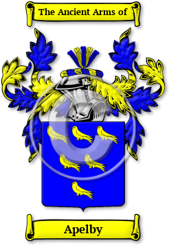 Apelby Family Crest Download (JPG) Legacy Series - 300 DPI