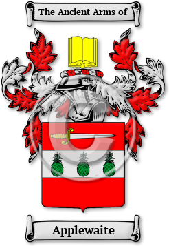 Applewaite Family Crest Download (jpg) Legacy Series - 150 DPI