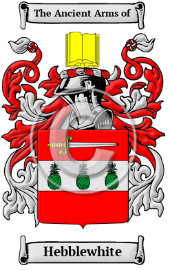 Hebblewhite Family Crest/Coat of Arms