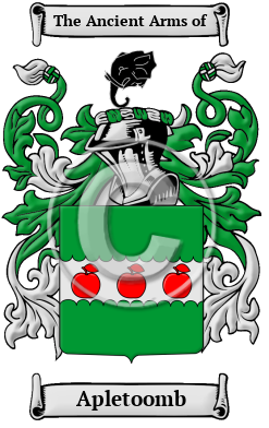 Apletoomb Family Crest/Coat of Arms