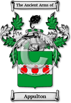 Appulton Family Crest Download (jpg) Legacy Series - 150 DPI